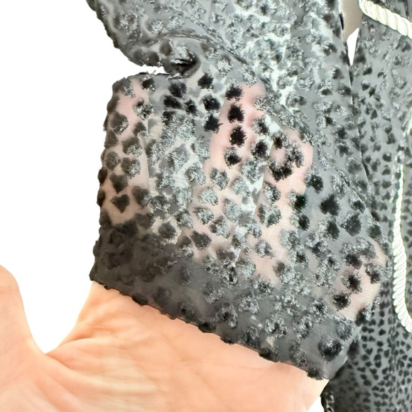 Robert Rodriguez Pauline Velvet Mini Whimsigoth Romantic  Dress size 2 - Picture 4 of 8